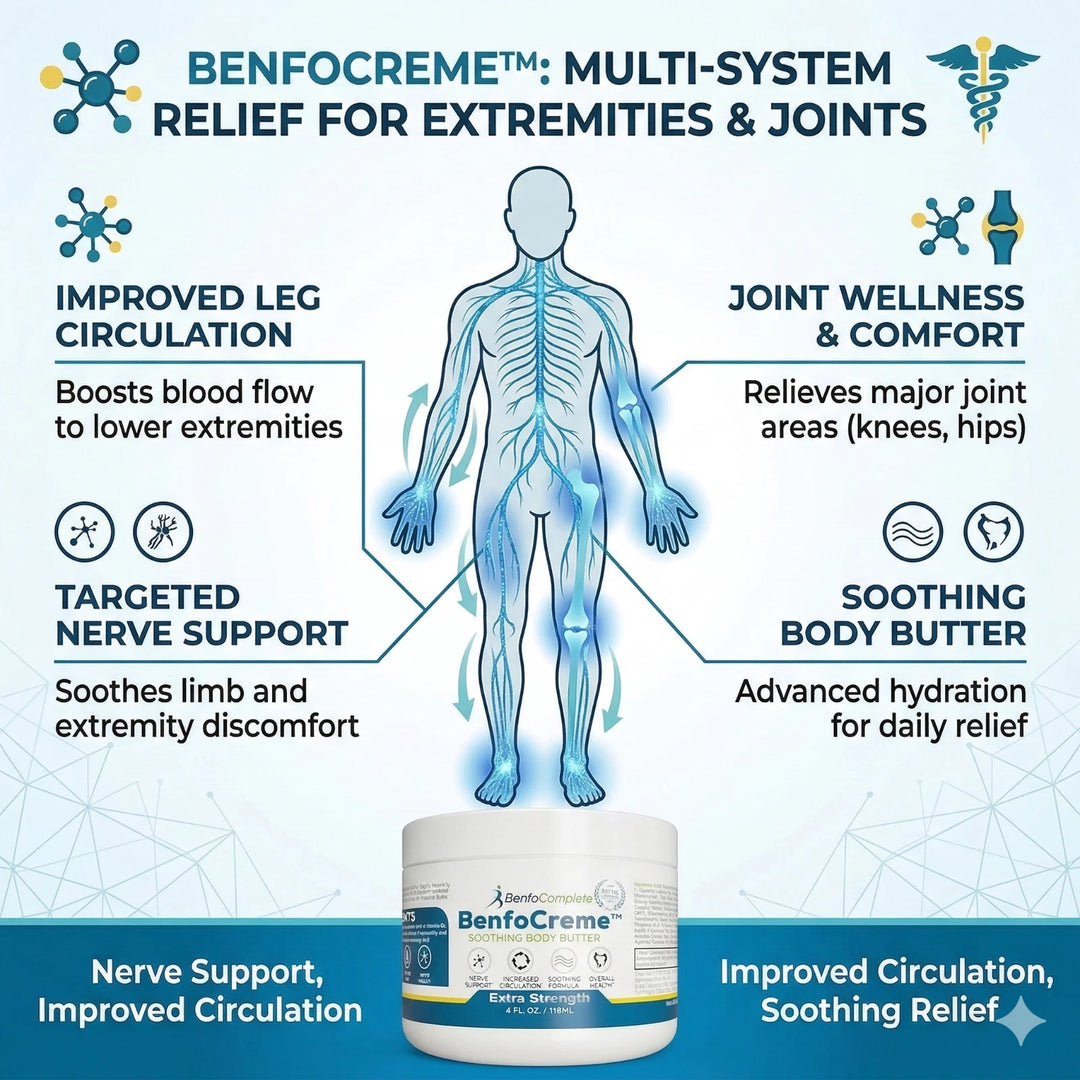 BenfoCreme™ Extra Strength Nerve Relief Body Butter