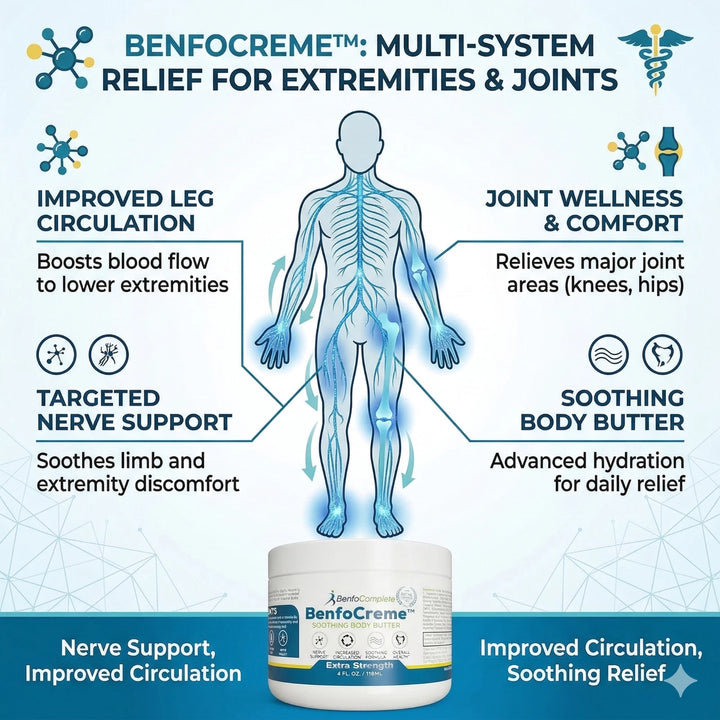 BenfoCreme™ Extra Strength Nerve Relief Body Butter