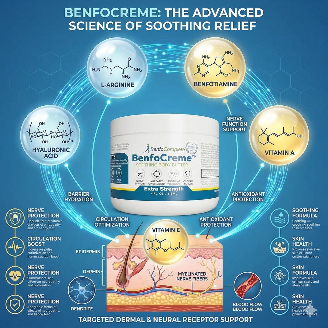 BenfoCreme™ Extra Strength Nerve Relief Body Butter