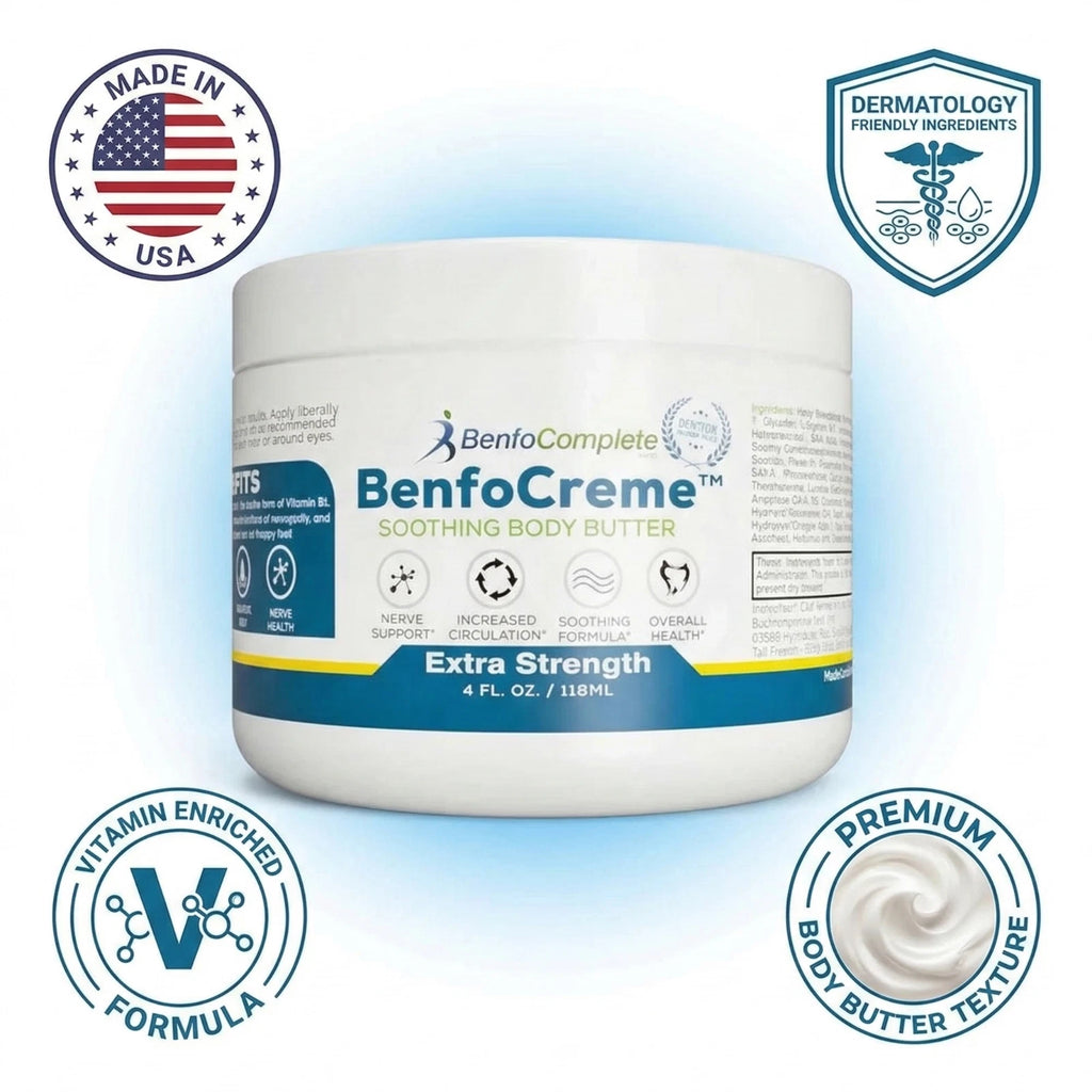 BenfoCreme Extra Strength Nerve Relief Body Butter