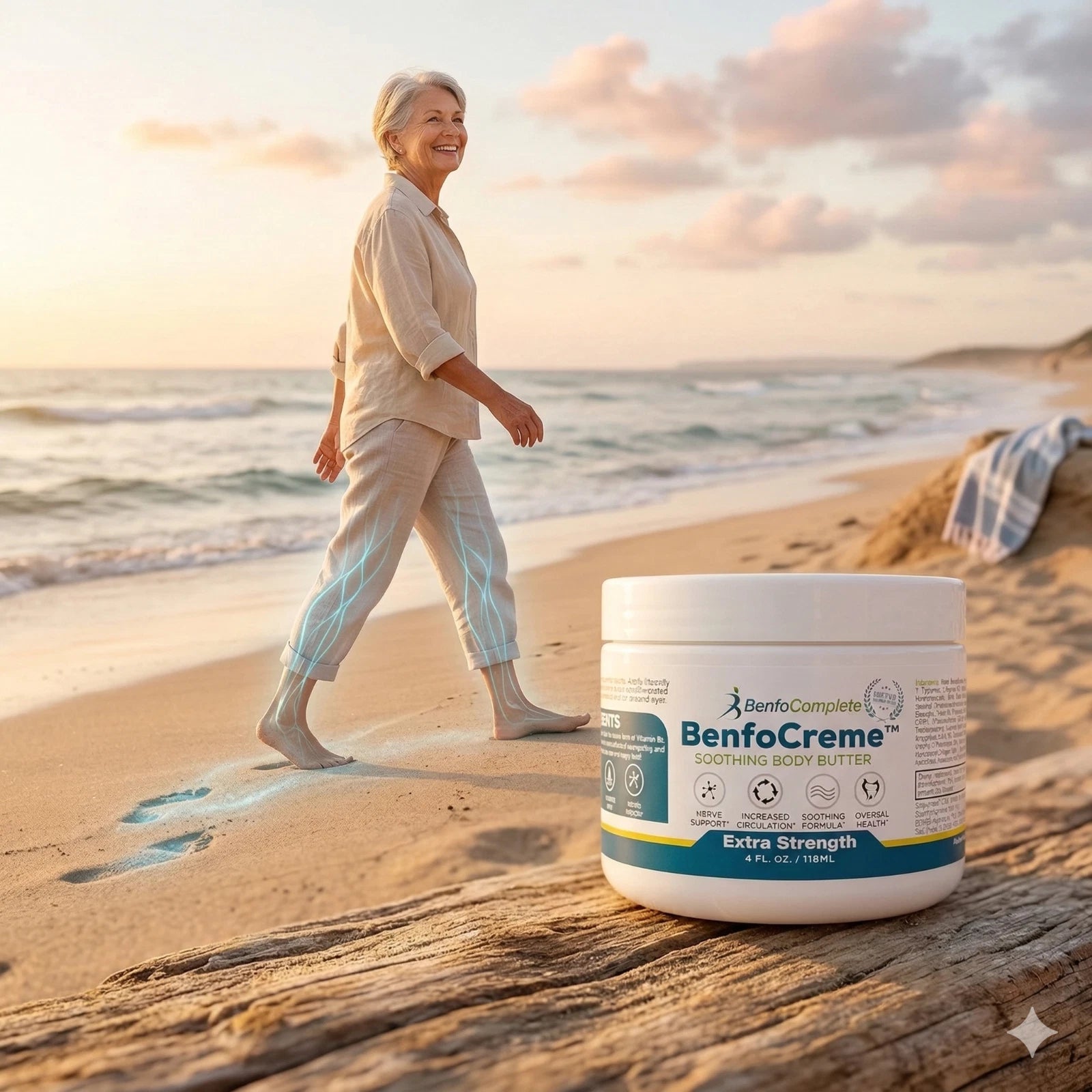 BenfoCreme™ Extra Strength Nerve Relief Body Butter