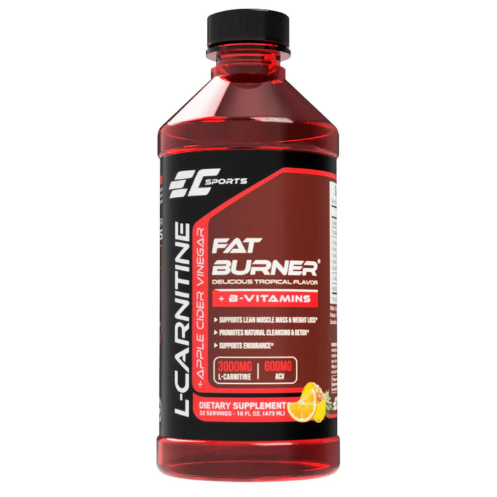 EC Sports Liquid Carnitine 3000 mg with Apple Cider Vinegar