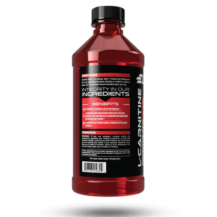 Liquid Carnitine 5000 mg per Tablespoon Non Stimulant Earth's Creation