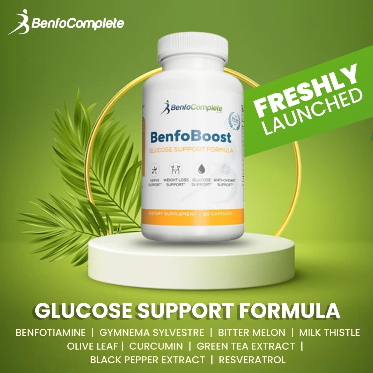 BenfoBoost Glucose Support Formula Supplement* - BenfoComplete