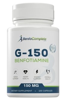 BenfoComplete™ Benfotiamine 150mg 120 Gelatin Capsules - 3 Bottles - BenfoComplete