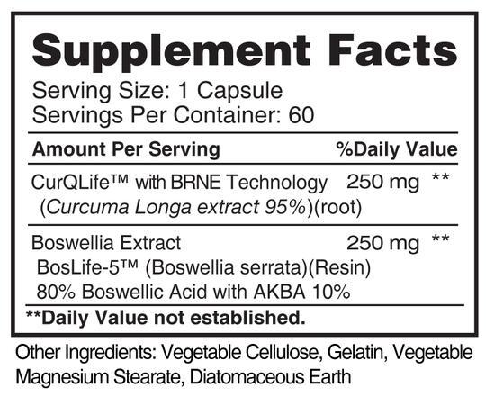 CurQLife with Boswellia® - anti-inflammatory. For long-term Joint Health and Lubrication - BenfoComplete