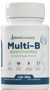 Multi-B Neuropathy Support Formula 150mg 120 Gelatin Capsules - 12 Bottles Wholesale - BenfoComplete