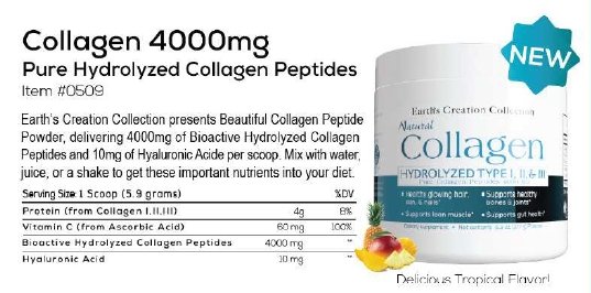 Natural Collagen - Earth's Creation Collection - BenfoComplete